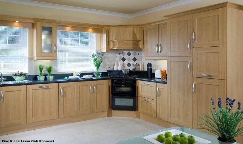 Five Piece Lissa Oak Roomset