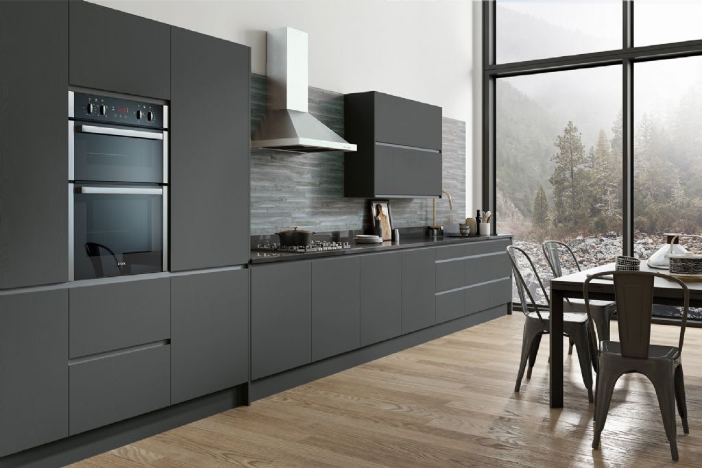 Economique Mather Kitchen Legno Graphite