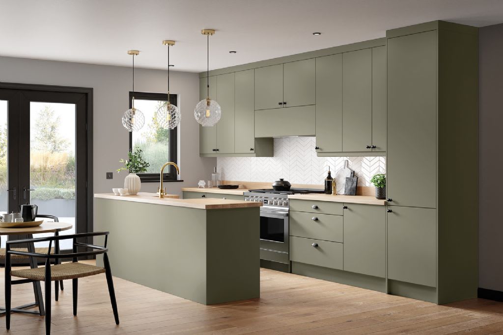 Economique Tribeca Kitchen Superior Matt Reed Green