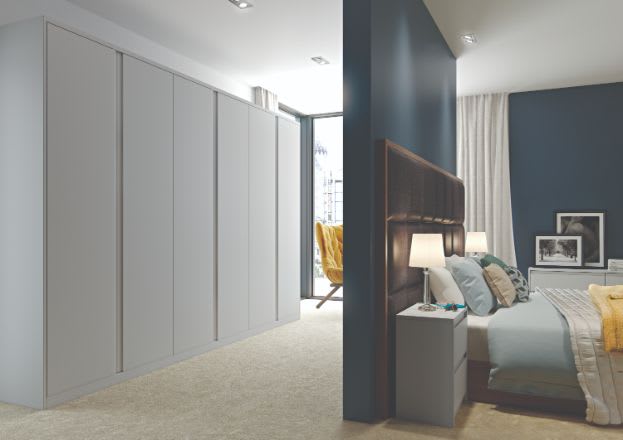 Elite Made To Measure Bedroom Arena Light Grey