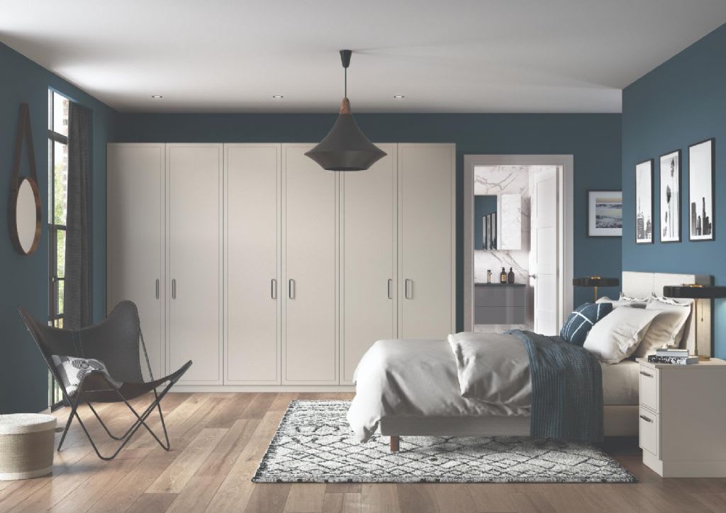 Elite Made To Measure Bedroom Jones Taupe Grey