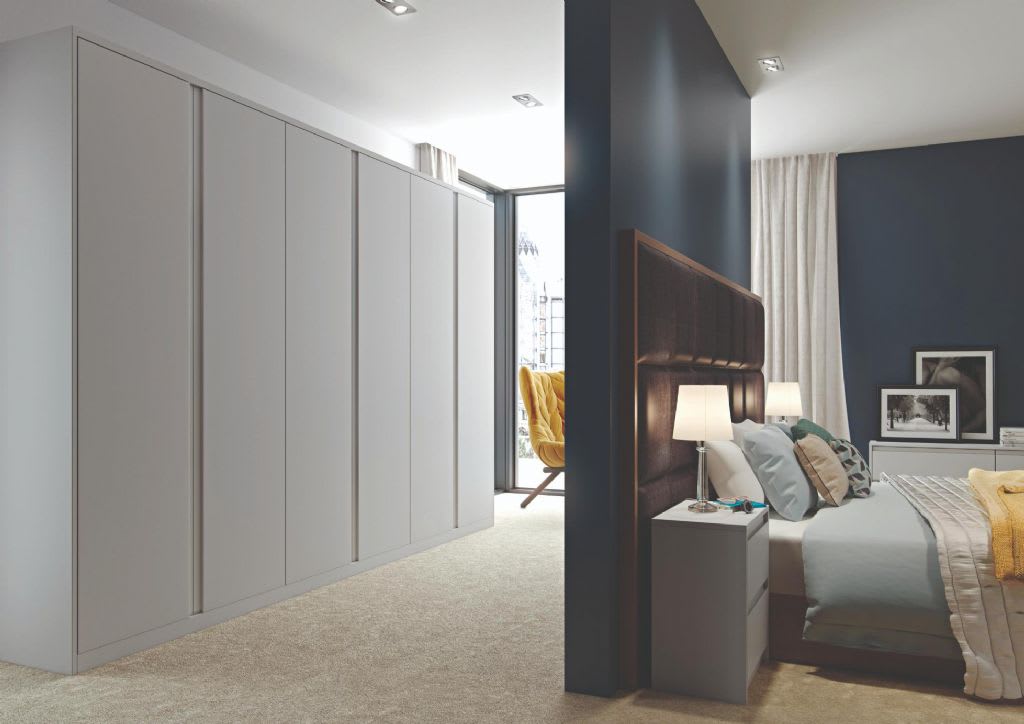 Elite Made To Measure Bedroom Kassel Light Grey