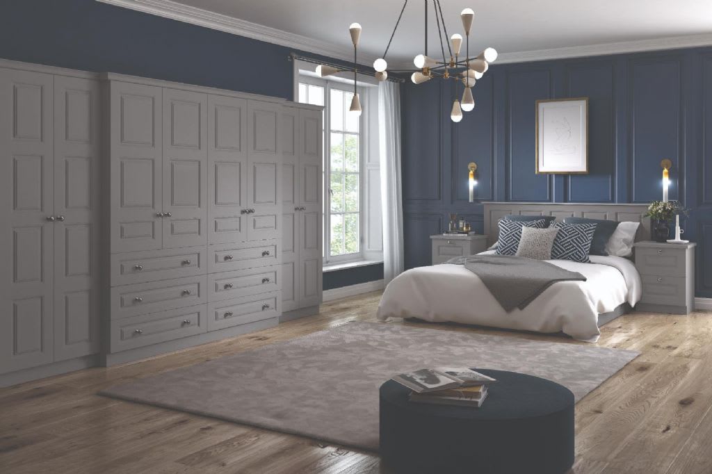 Elite Made To Measure Bedroom Lincoln Dust Grey