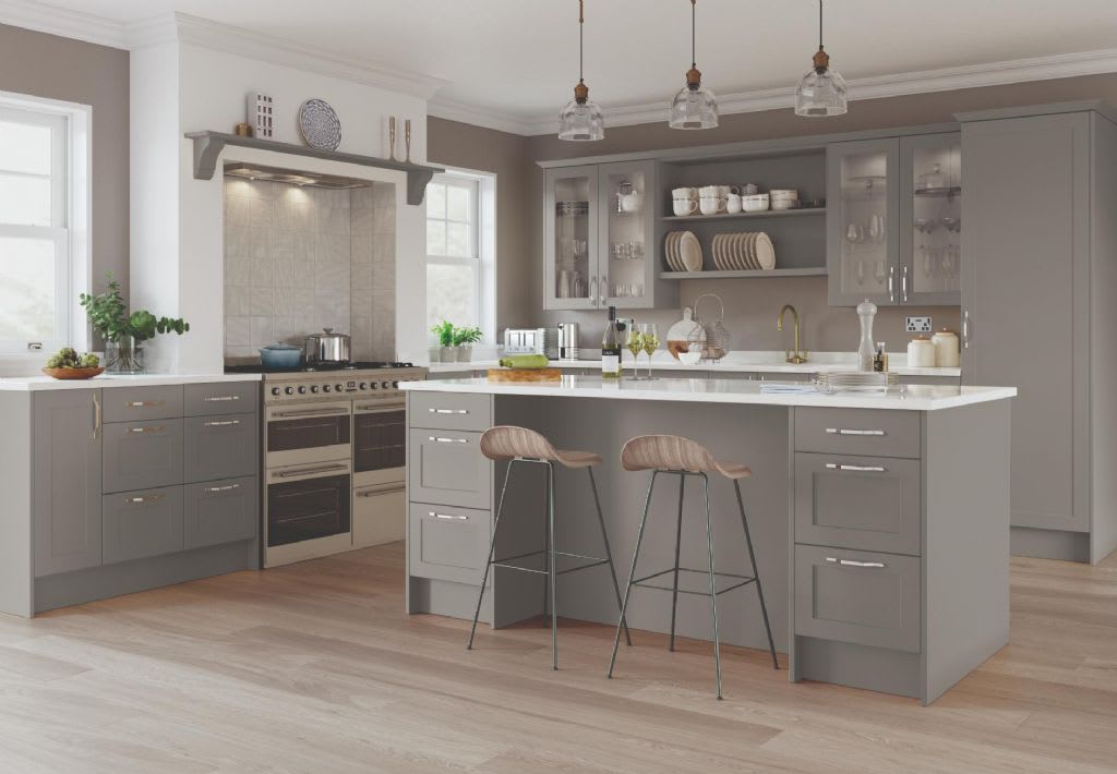Elite Made To Measure Kitchen Barnbrook Pebble