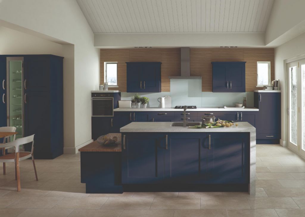Elite Made To Measure Kitchen Carmen Marine Blue