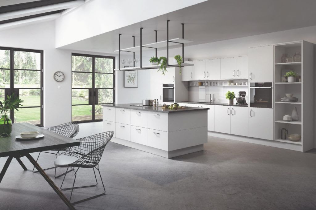 Elite Made To Measure Kitchen Cutler-White-Grey