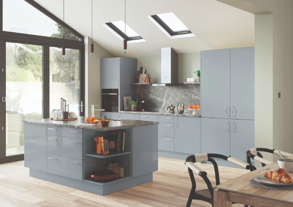 Elite Made To Measure Kitchen Cutler Gloss-Denim