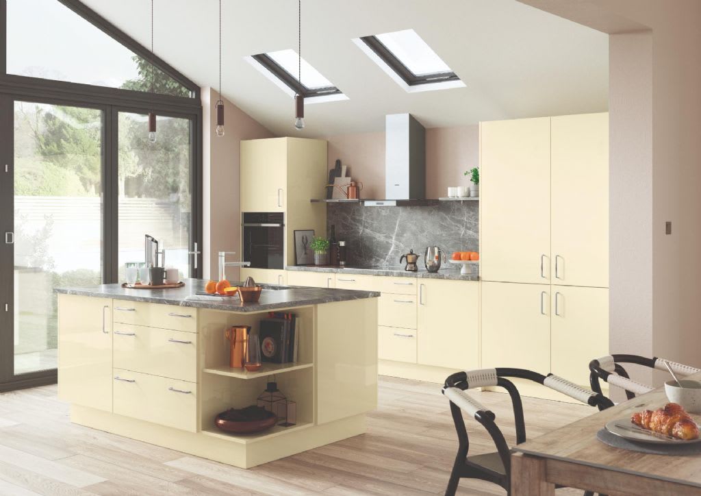 Elite Made To Measure Kitchen Cutler Gloss-Oyster