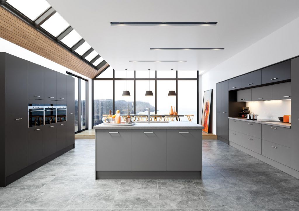 Elite Made To Measure Kitchen Cutler Graphite Dust Grey