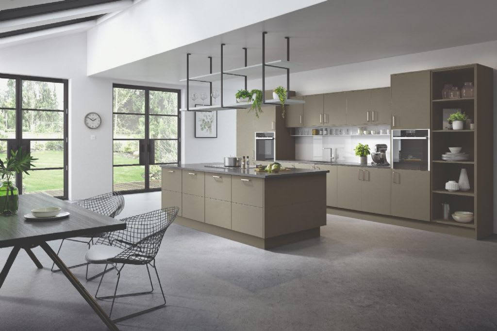 Elite Made To Measure Kitchen Cutler Superior Matt Reed Green