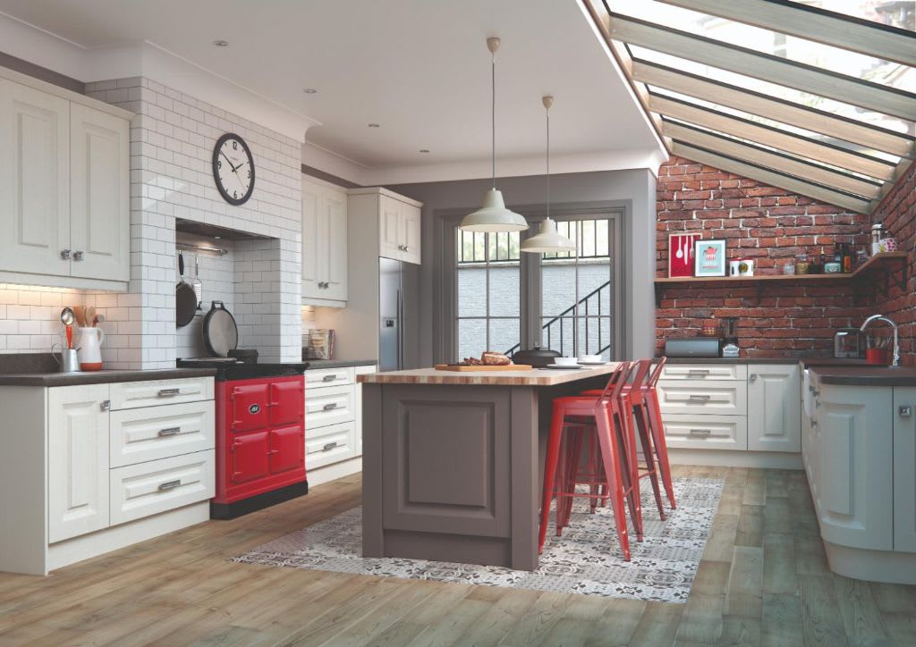 Elite Made To Measure Kitchen Danbury Legno Ivory Legno Stone