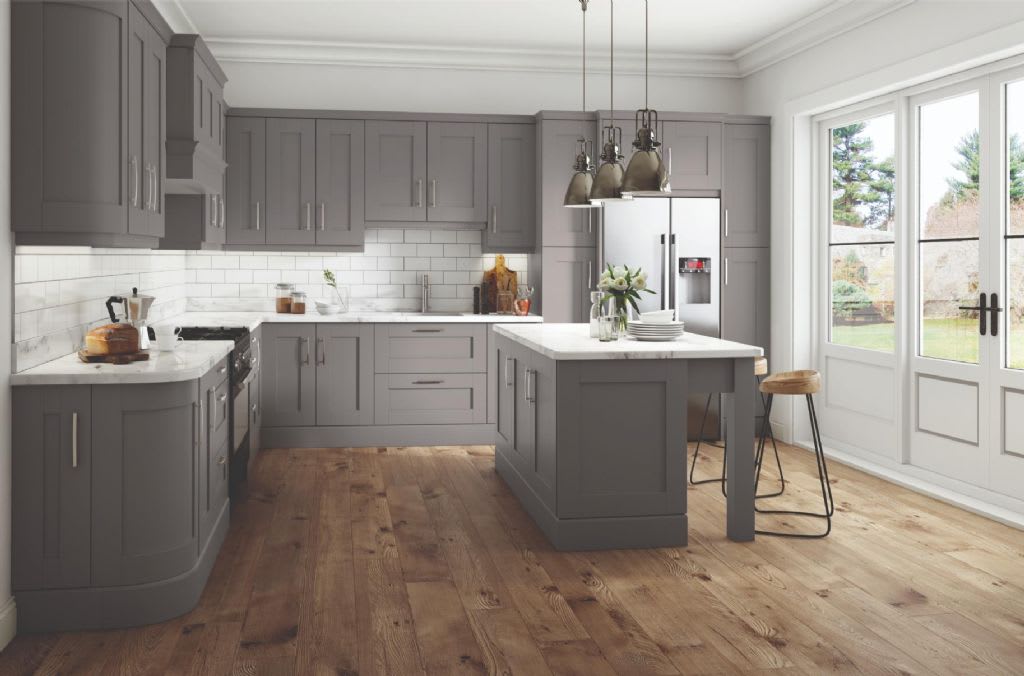 Elite Made To Measure Kitchen Hillwell Dust Grey