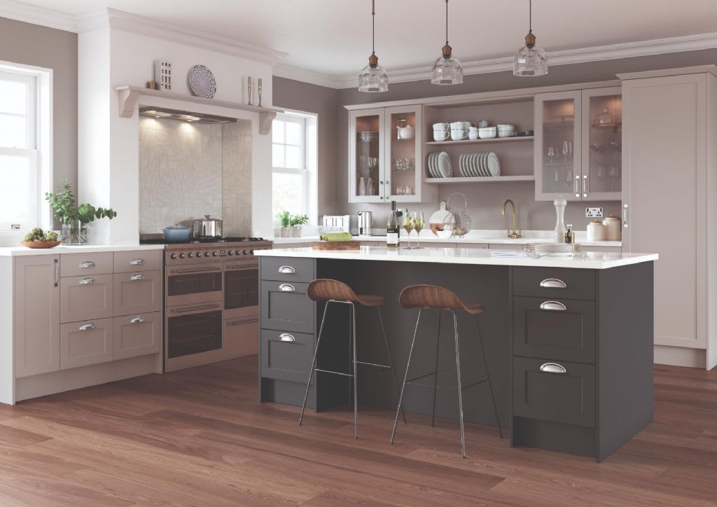 Elite Made To Measure Kitchen Horton Light Grey Graphite