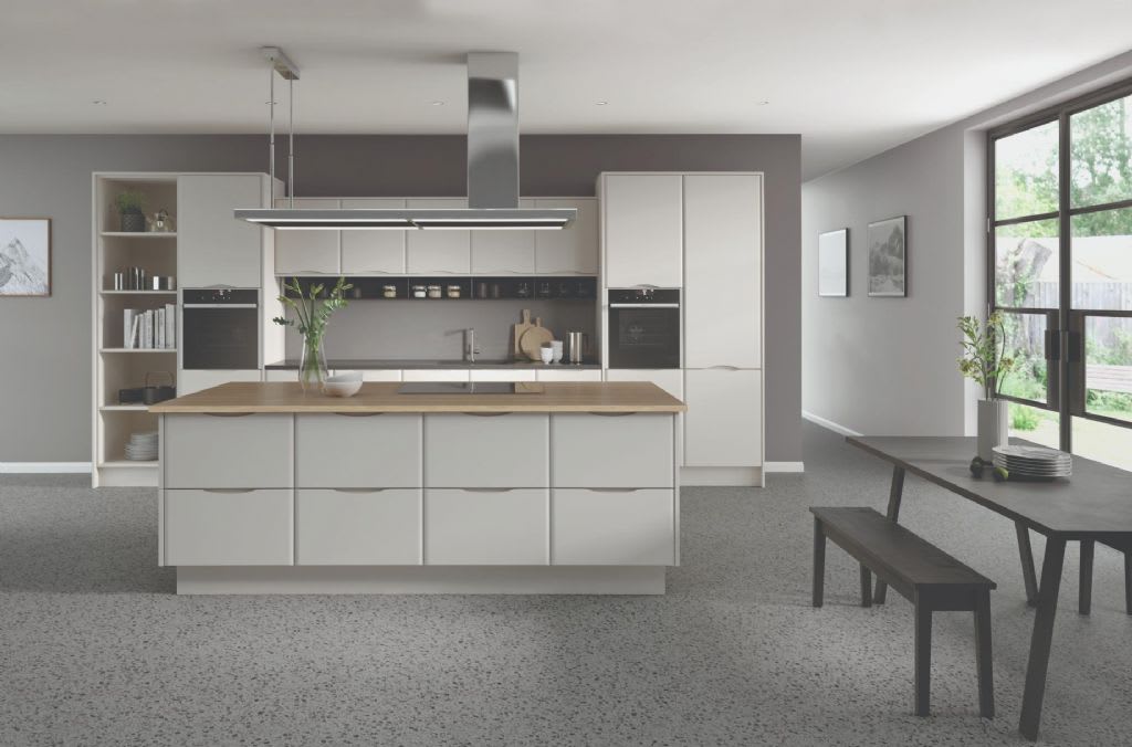 Elite Made To Measure Kitchen Loretto Taupe Grey