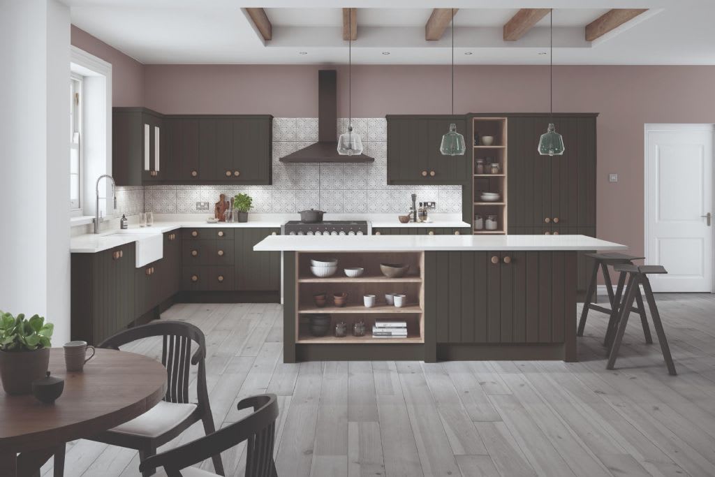 Elite Made To Measure Kitchen Pembrook Heritage Green