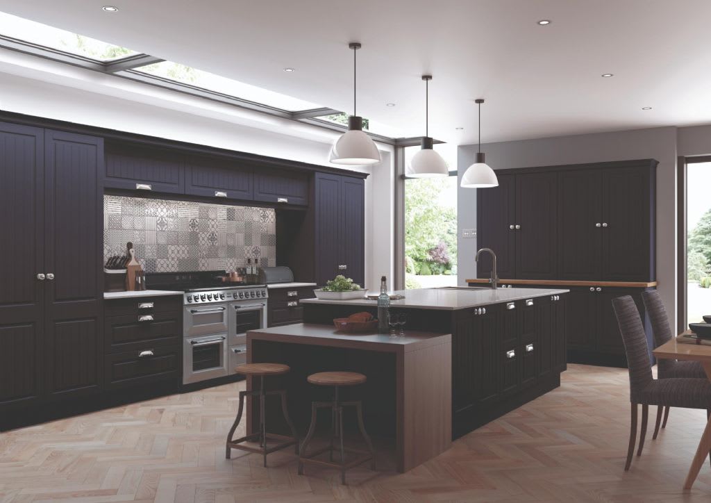 Elite Made To Measure Kitchen Berwick Marine Blue CMYK