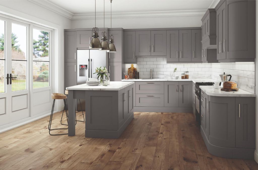 Elite Made To Measure Kitchen Trenton Dust Grey
