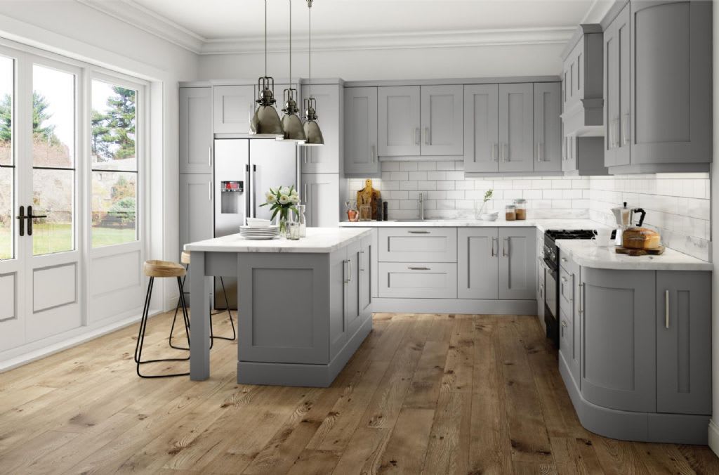 Elite Made To Measure Kitchen Trenton Light Grey