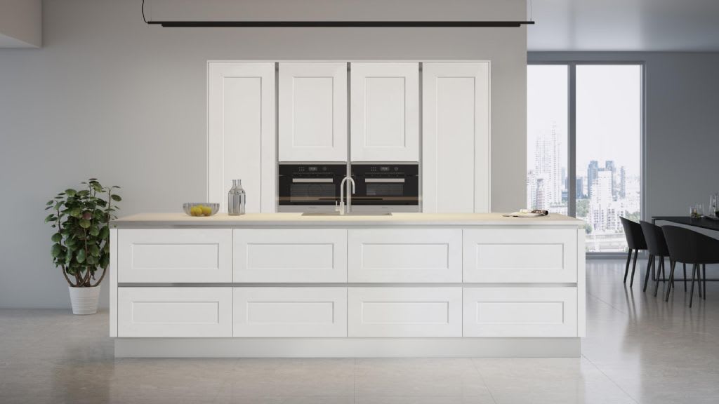 Elite Made To Measure Kitchen Woking Legno White