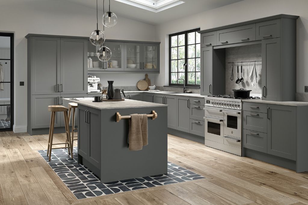 Five Piece Dylan Kitchen Dust Grey