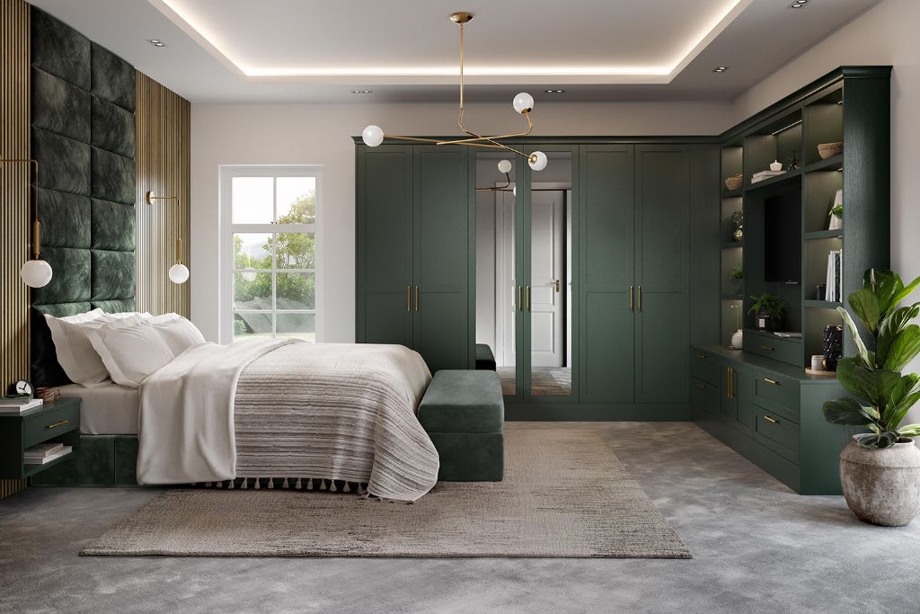 Five Piece Harlem Bedroom Legno Evergreen 