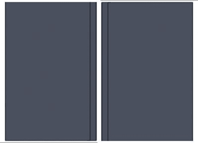 Bari Gloss Light Grey - Pair LandR