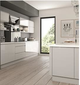 Bari Gloss Light Grey