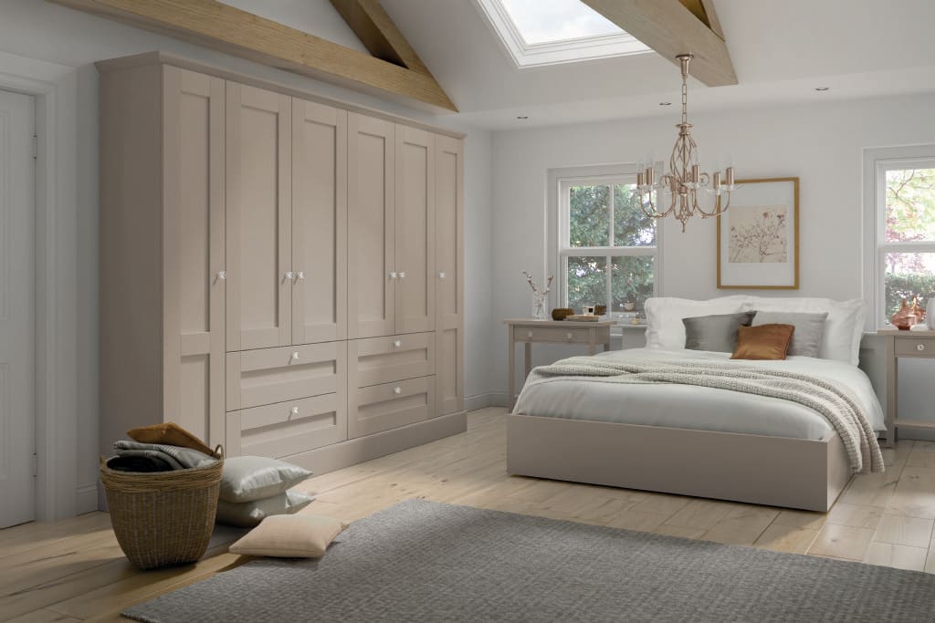 5Piece fenwick bedroom taupe
