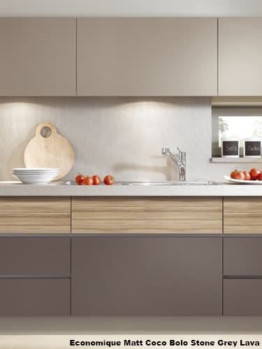 Economique Matt Coco Bolo Stone Grey Lava