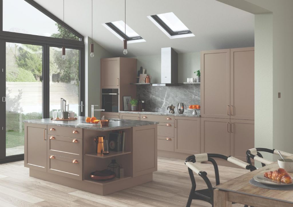 elite made to measure kitchen woking stone grey 