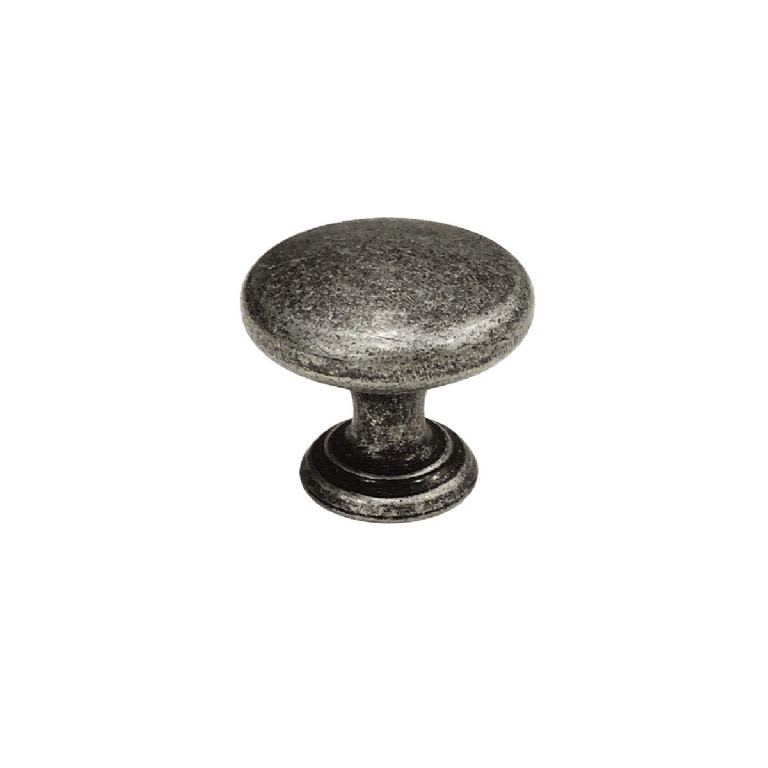 Round Pewter Knob
