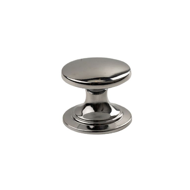 Round Chrome Knob