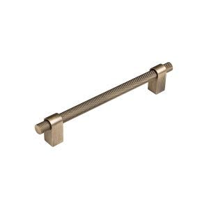 Knurled Bar Brass Handle
