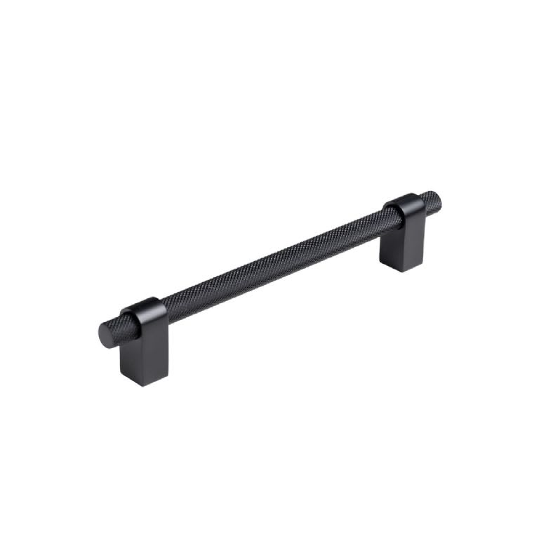Knurled Bar Matte Black Handle