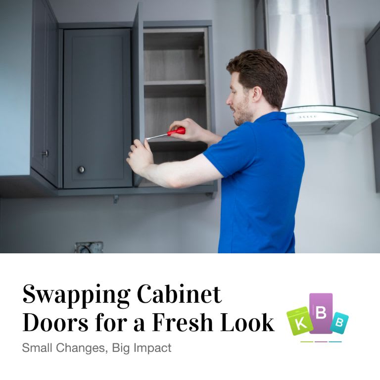 Swapping Cabinet Doors for a Fresh Look