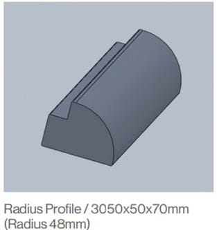 Temi Light Grey - Radius Profile