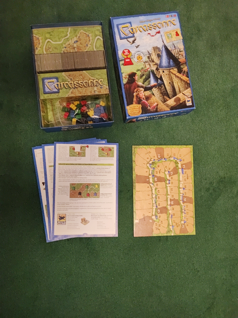 Brädspel Carcassonne