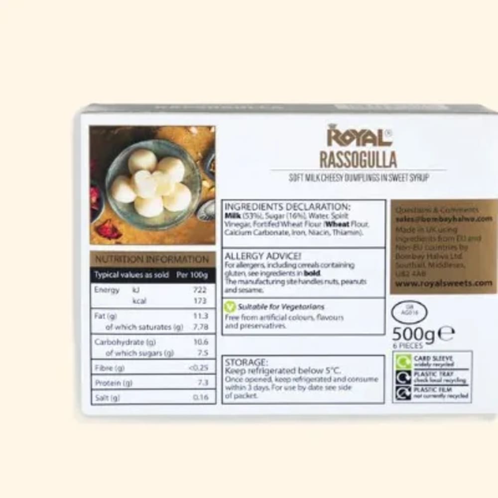 Rassogulla (6pcs)
