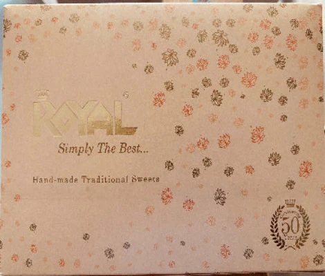 6pc Mixed Mithai Box (500g)