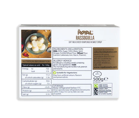 Rassogulla (6pcs)