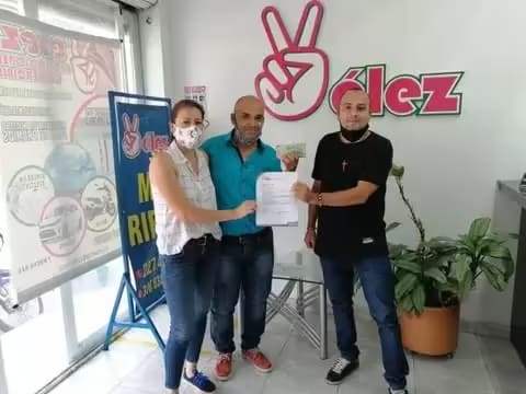 Feliz Ganador Rifas Vélez