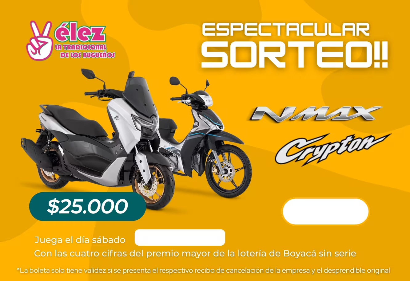 Sorteo Motos 2026