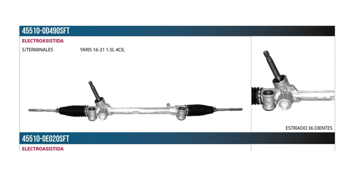 Cremallera 45510-0E020