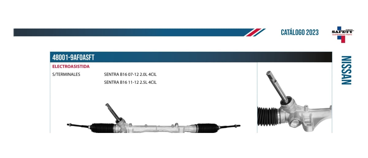 Cremallera 48001-9AF0A
