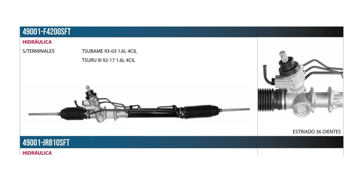 Cremallera 49001-JR810
