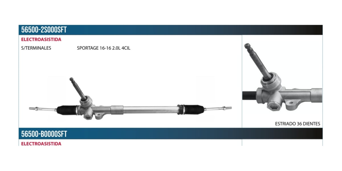 Cremallera 56500-B0000
