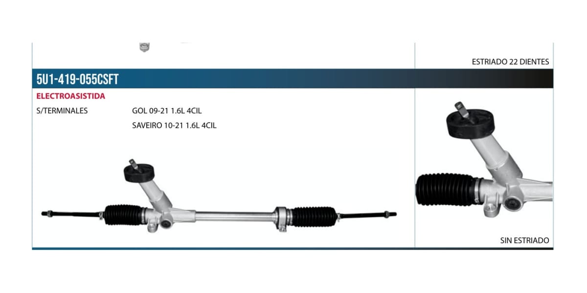 Cremallera 5U1-419-055C