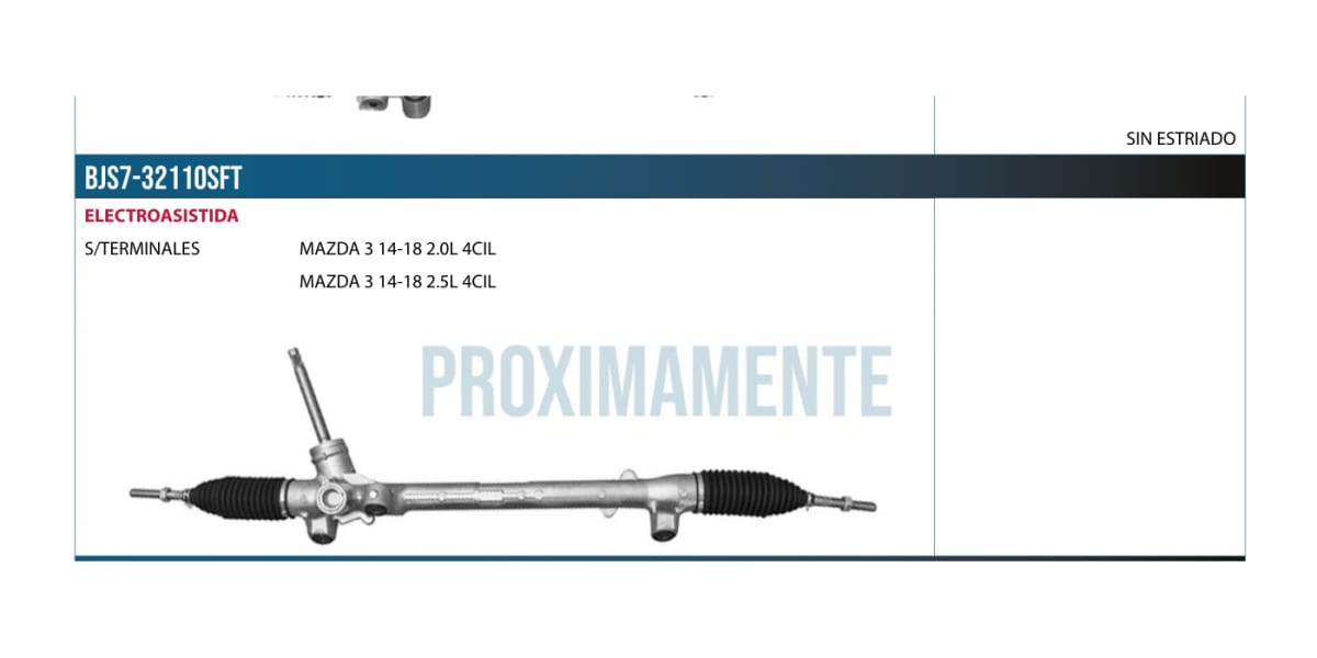 Cremallera BJS7-32110
