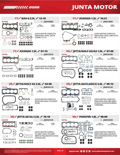 Partes de Motor — página 73