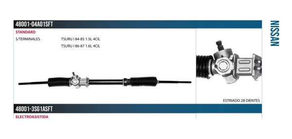 Cremallera 48001-3SG1A